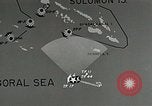Image film de formation à propos de la bataille de la mer de corail Océan Pacifique, 1950, de la seconde 40 séquences d'archives historiques vidéo 65675046477