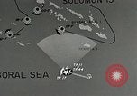Image film de formation à propos de la bataille de la mer de corail Océan Pacifique, 1950, de la seconde 42 séquences d'archives historiques vidéo 65675046477