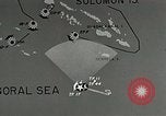 Image film de formation à propos de la bataille de la mer de corail Océan Pacifique, 1950, de la seconde 44 séquences d'archives historiques vidéo 65675046477