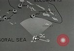 Image film de formation à propos de la bataille de la mer de corail Océan Pacifique, 1950, de la seconde 48 séquences d'archives historiques vidéo 65675046477