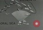 Image film de formation à propos de la bataille de la mer de corail Océan Pacifique, 1950, de la seconde 49 séquences d'archives historiques vidéo 65675046477
