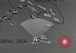 Image film de formation à propos de la bataille de la mer de corail Océan Pacifique, 1950, de la seconde 50 séquences d'archives historiques vidéo 65675046477