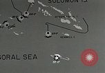 Image film de formation à propos de la bataille de la mer de corail Océan Pacifique, 1950, de la seconde 52 séquences d'archives historiques vidéo 65675046477