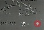 Image film de formation à propos de la bataille de la mer de corail Océan Pacifique, 1950, de la seconde 55 séquences d'archives historiques vidéo 65675046477