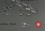 Image film de formation à propos de la bataille de la mer de corail Océan Pacifique, 1950, de la seconde 56 séquences d'archives historiques vidéo 65675046477