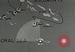Image film de formation à propos de la bataille de la mer de corail Océan Pacifique, 1950, de la seconde 57 séquences d'archives historiques vidéo 65675046477