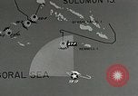 Image film de formation à propos de la bataille de la mer de corail Océan Pacifique, 1950, de la seconde 58 séquences d'archives historiques vidéo 65675046477