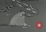 Image film de formation à propos de la bataille de la mer de corail Océan Pacifique, 1950, de la seconde 61 séquences d'archives historiques vidéo 65675046477