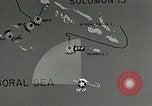 Image film de formation à propos de la bataille de la mer de corail Océan Pacifique, 1950, de la seconde 62 séquences d'archives historiques vidéo 65675046477