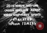 Image of battle of Gomel Russia, 1943, second 7 stock footage video 65675046484