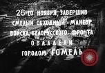 Image of battle of Gomel Russia, 1943, second 9 stock footage video 65675046484
