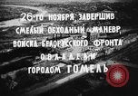 Image of battle of Gomel Russia, 1943, second 12 stock footage video 65675046484