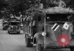 Image of Japanese forces entering Bangkok Thailand, 1941, second 36 stock footage video 65675046489
