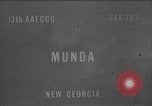 Image of Captured Japanese airfield Munda New Georgia Solomon Islands, 1943, second 1 stock footage video 65675046491