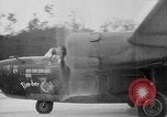 Image 5e Groupe bombe B-24s'opérer à partir de Munda aérodrome de point New Georgia Island Solomon Islands USA, 1943, de la seconde 43 séquences d'archives historiques vidéo 65675046493