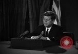 Image of John F Kennedy during Cuban Missile Crisis United States USA, 1962, second 40 stock footage video 65675046517