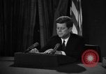 Image of John F Kennedy during Cuban Missile Crisis United States USA, 1962, second 52 stock footage video 65675046517