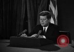 Image of John F Kennedy during Cuban Missile Crisis United States USA, 1962, second 55 stock footage video 65675046517