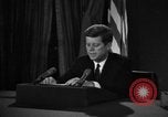 Image of John F Kennedy during Cuban Missile Crisis United States USA, 1962, second 58 stock footage video 65675046517