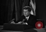 Image of John F Kennedy during Cuban Missile Crisis United States USA, 1962, second 59 stock footage video 65675046517