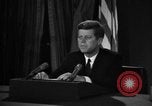 Image of John F Kennedy during Cuban Missile Crisis United States USA, 1962, second 60 stock footage video 65675046517