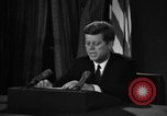 Image of John F Kennedy during Cuban Missile Crisis United States USA, 1962, second 61 stock footage video 65675046517