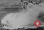 Image of navy carrier plane South China Sea, 1945, second 47 stock footage video 65675046518