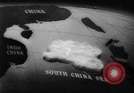 Image of navy carrier plane South China Sea, 1945, second 62 stock footage video 65675046518