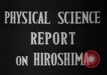 Image bombe atomique Japon, 1945, de la seconde 7 séquences d'archives historiques vidéo 65675046530