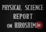 Image bombe atomique Japon, 1945, de la seconde 8 séquences d'archives historiques vidéo 65675046530