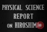 Image bombe atomique Japon, 1945, de la seconde 10 séquences d'archives historiques vidéo 65675046530