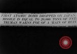 Image of Atomic bombing devastation in Japan Japan, 1945, second 36 stock footage video 65675046539