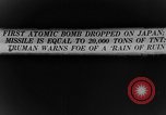 Image of Atomic bombing devastation in Japan Japan, 1945, second 39 stock footage video 65675046539
