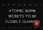 Image of First atomic bomb test and production facility United States USA, 1945, second 4 stock footage video 65675046550