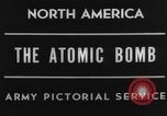 Image of First atomic bomb test Alamogordo New Mexico USA, 1945, second 1 stock footage video 65675046553