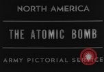Image of First atomic bomb test Alamogordo New Mexico USA, 1945, second 5 stock footage video 65675046553