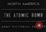 Image of First atomic bomb test Alamogordo New Mexico USA, 1945, second 7 stock footage video 65675046553