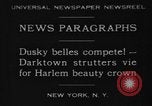 Standbild Harlem Schönheit Krone New York United States USA, 1930, aus Sekunde 1 historischem Filmmaterial Videoclip 65675046570