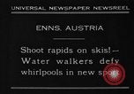 Standbild Wasser laufen Enns Österreich, 1930, aus Sekunde 4 historischem Filmmaterial Videoclip 65675046571
