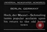 Image Max Schmeling Berlin Allemagne, 1930, de la seconde 3 séquences d'archives historiques vidéo 65675046572