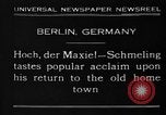 Image Max Schmeling Berlin Allemagne, 1930, de la seconde 4 séquences d'archives historiques vidéo 65675046572