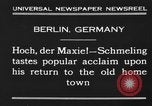 Image Max Schmeling Berlin Allemagne, 1930, de la seconde 10 séquences d'archives historiques vidéo 65675046572