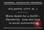 Image antenne saut automobile Atlantic City New Jersey USA, 1930, de la seconde 7 séquences d'archives historiques vidéo 65675046573