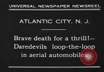 Image antenne saut automobile Atlantic City New Jersey USA, 1930, de la seconde 8 séquences d'archives historiques vidéo 65675046573