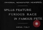 Image Course de chevaux Palio di Siena Sienne Italie, 1930, de la seconde 3 séquences d'archives historiques vidéo 65675046575