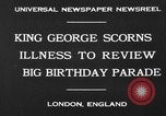 Image Cérémonie d'anniversaire avec vue sur le roi George V London England Royaume-Uni, 1930, de la seconde 5 séquences d'archives historiques vidéo 65675046576