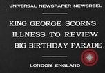 Image Cérémonie d'anniversaire avec vue sur le roi George V London England Royaume-Uni, 1930, de la seconde 7 séquences d'archives historiques vidéo 65675046576