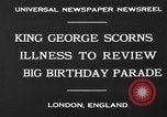 Image Cérémonie d'anniversaire avec vue sur le roi George V London England Royaume-Uni, 1930, de la seconde 8 séquences d'archives historiques vidéo 65675046576