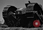 Image of tank damages old building Fort Lewis Washington USA, 1930, second 9 stock footage video 65675046578