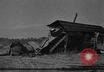 Image of tank damages old building Fort Lewis Washington USA, 1930, second 18 stock footage video 65675046578